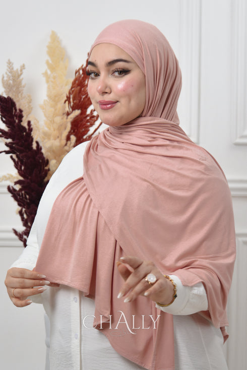 Lycra Coton Maxi - SAUMON